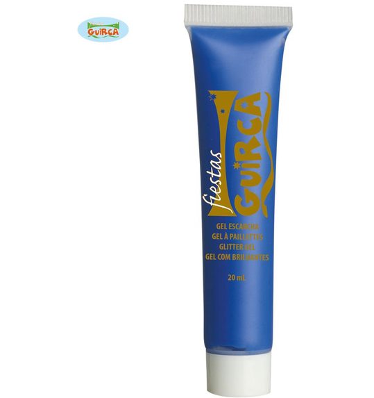 Blauwe make-up tube 20ml