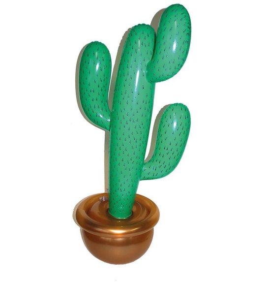 Cactus opblaasbaar 90cm