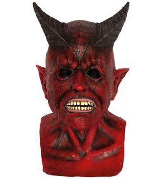Luxe halloween duivel masker