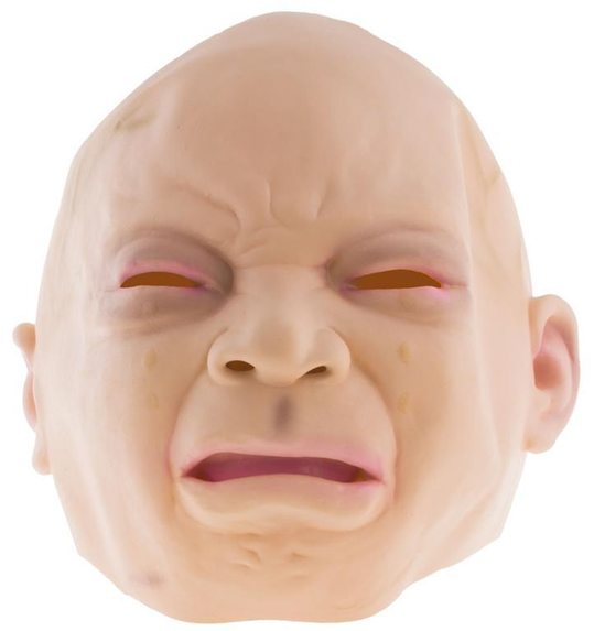 Masker huilende baby latex