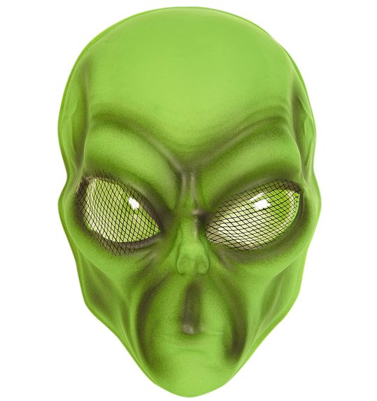 Plastic alien masker