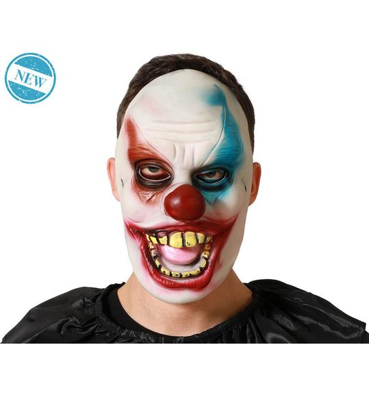 halloween screaming clown masker