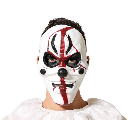 plastic crimi clown masker