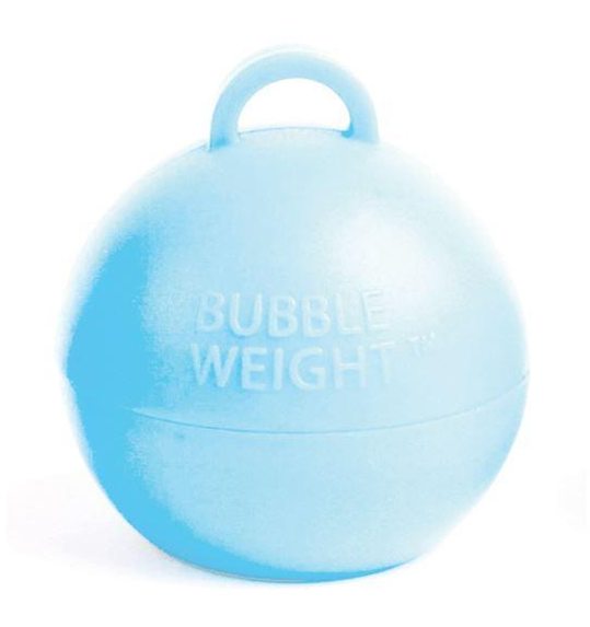 Ballongewicht bubble babyblauw (35gr)