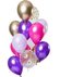 Ballonnen Purple Posh 30cm - 12 stuks