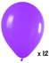 Ballons 12 stuks paars