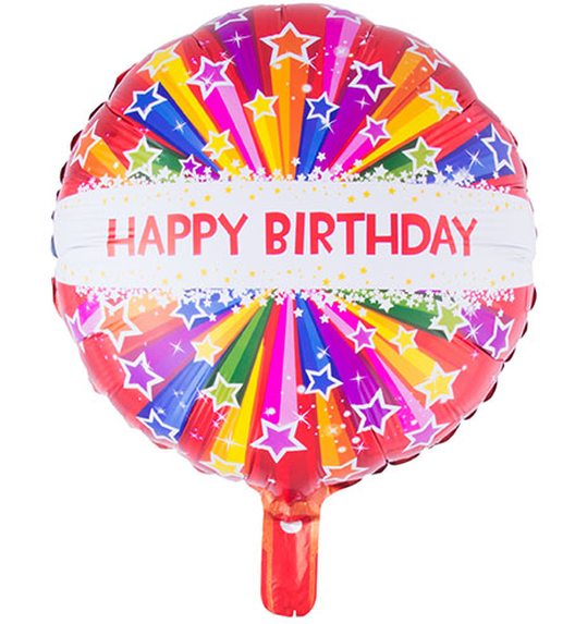 Folie Ballon Happy Birthday (52.5*46)