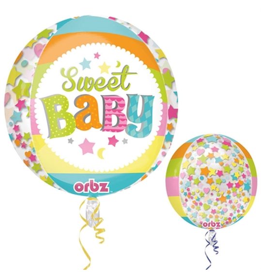 Folieballon Geboorte Sweet baby