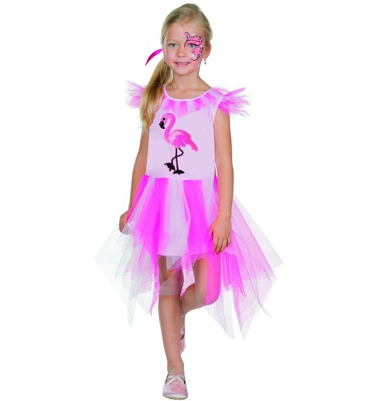 Flamingo jurk meisjes