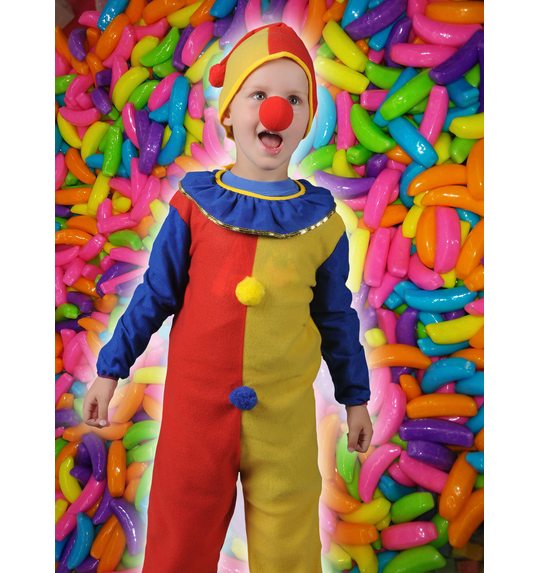 Kleine clown kostuum