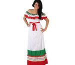 Mexicaanse dame verkleed jurk