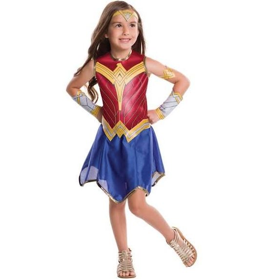 Wonder held meisje superheld kostuum