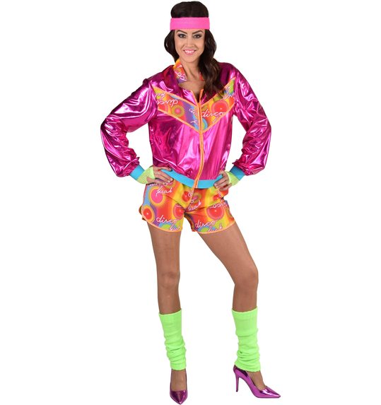 jaren 80 disco Rollerskater kostuum