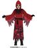 rood grim reaper kostuum voor jongens