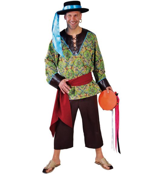 zigeuner verkleed kostuum mannen