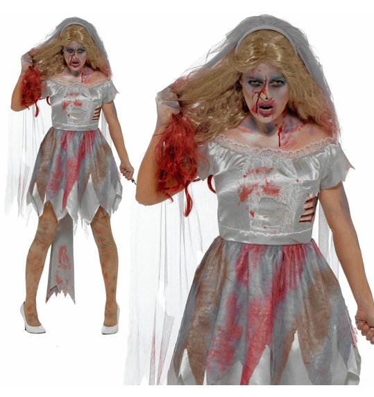 zombie bruid kostuum