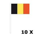 Belgische vlaggetjes 10 stuks
