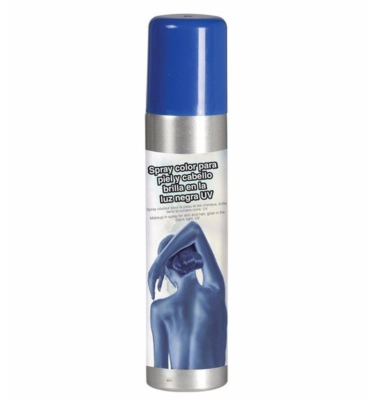 Bodypaint spray blauw 75 ml