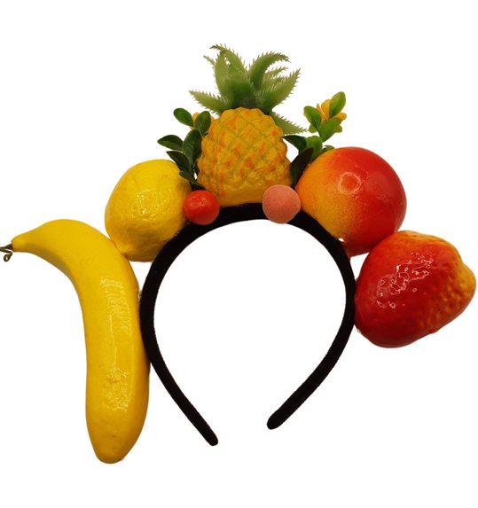 Diadeem met tropisch fruit