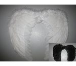 Engel vleugels klein wit  (45cm * 35 cm)