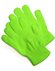 Gebreide handschoenen fluogroen