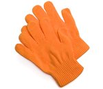 Gebreide handschoenen oranje