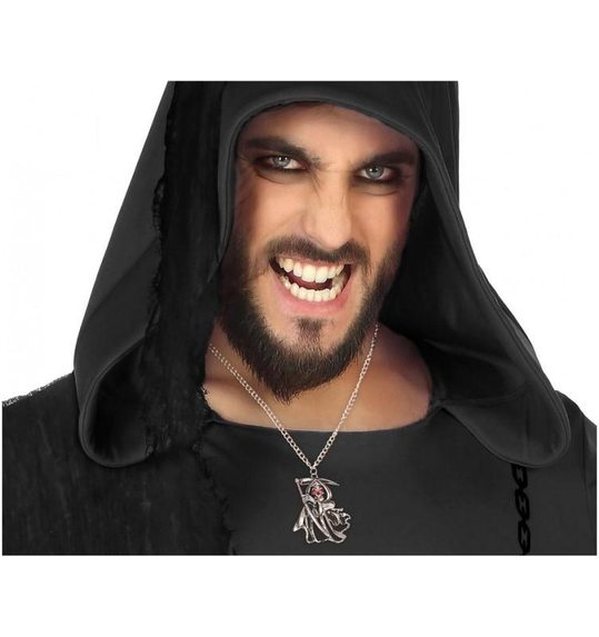 Halloween halsketting met grim reaper