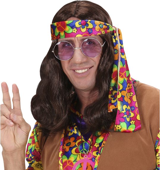 Hippie pruik
