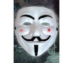 Masker Anonymous/Vendetta wit