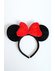 Minnie Mouse oortjes met rode strik luxe