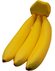 Namaak tros bananen