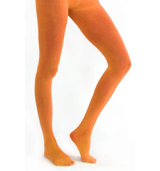 Panty extra stretch oranje