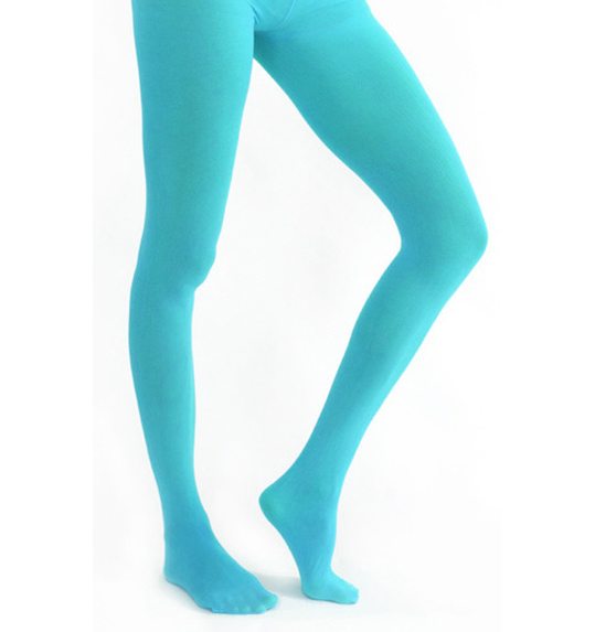Panty extra stretch turquoise
