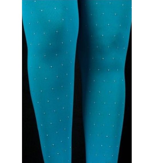 Panty strass turquoise