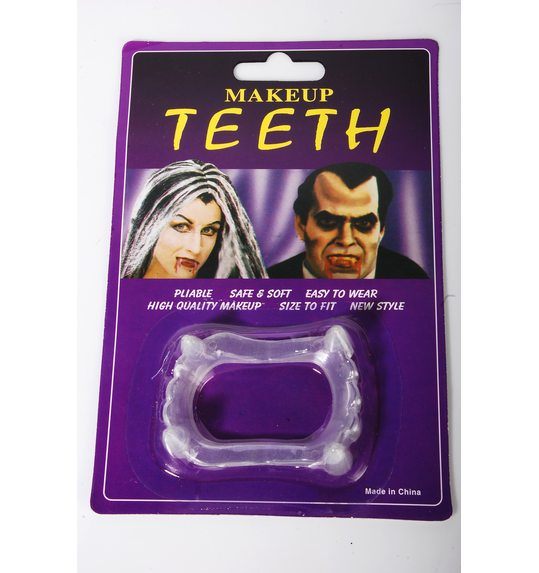 Plastic dracula vampier tanden