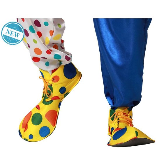 clown schoenen in stof voor kids
