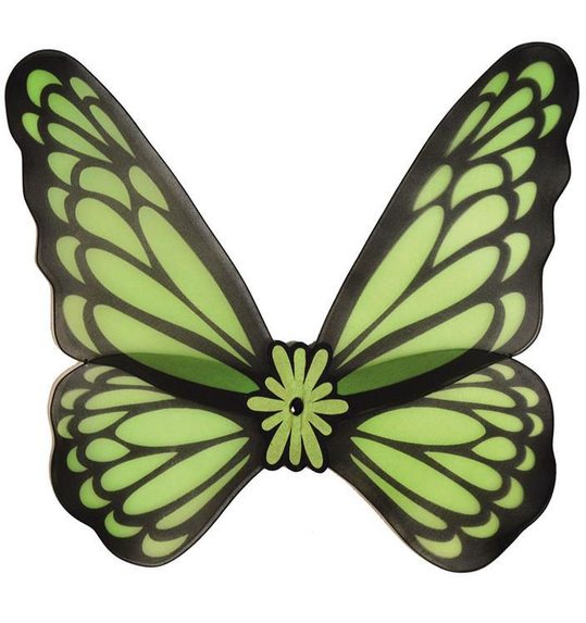 groene vlinder vleugels