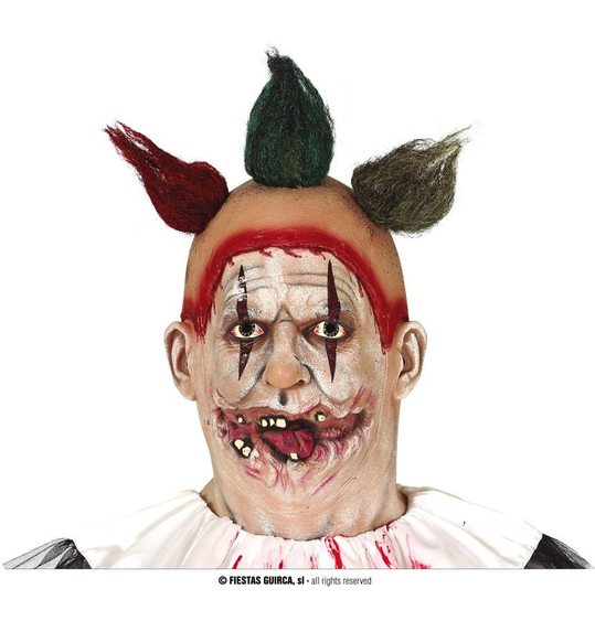 latex horror clown masker
