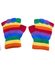 multicolor handschoenen zonder vingers