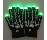 skelet handschoenen met licht