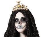 skelet tiara halloween diadeem