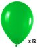 12 groene ballonnen