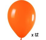 12 stuks oranje ballonnen