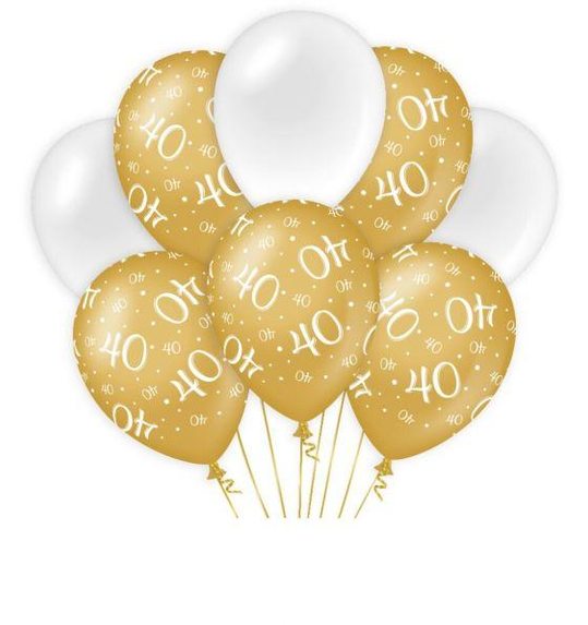 Ballonnen verjaardag 40 jaar