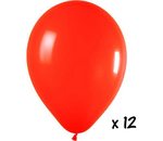 Ballons 12 stuks rood