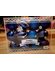 Classic box kerstballen blauw 24 stuks