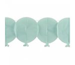 Decoratie slinger ballonnen blauw 3m