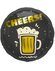 Folieballon Cheers Bier - 45 cm