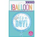 Folieballon “It‘s a Boy!“ 45cm