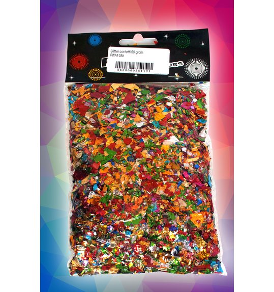 Glitter confetti 50 gram